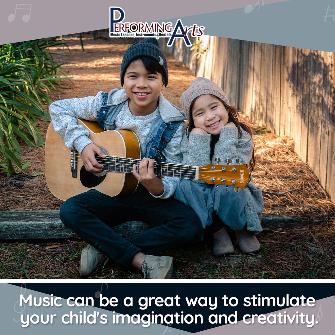 Read more about the article Music can be a great way to stimulate your child’s imagination and creativity.